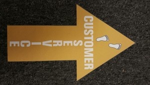 Kendall Press Floor Graphics