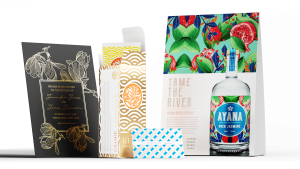 Image of Printed Materials Using a 5th Color in Addition to CMYK.