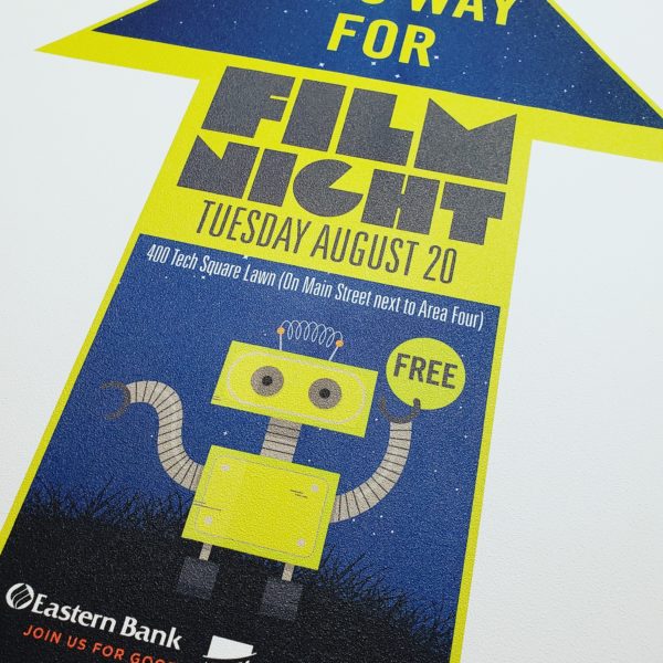 Image of a Sidewalk Decal